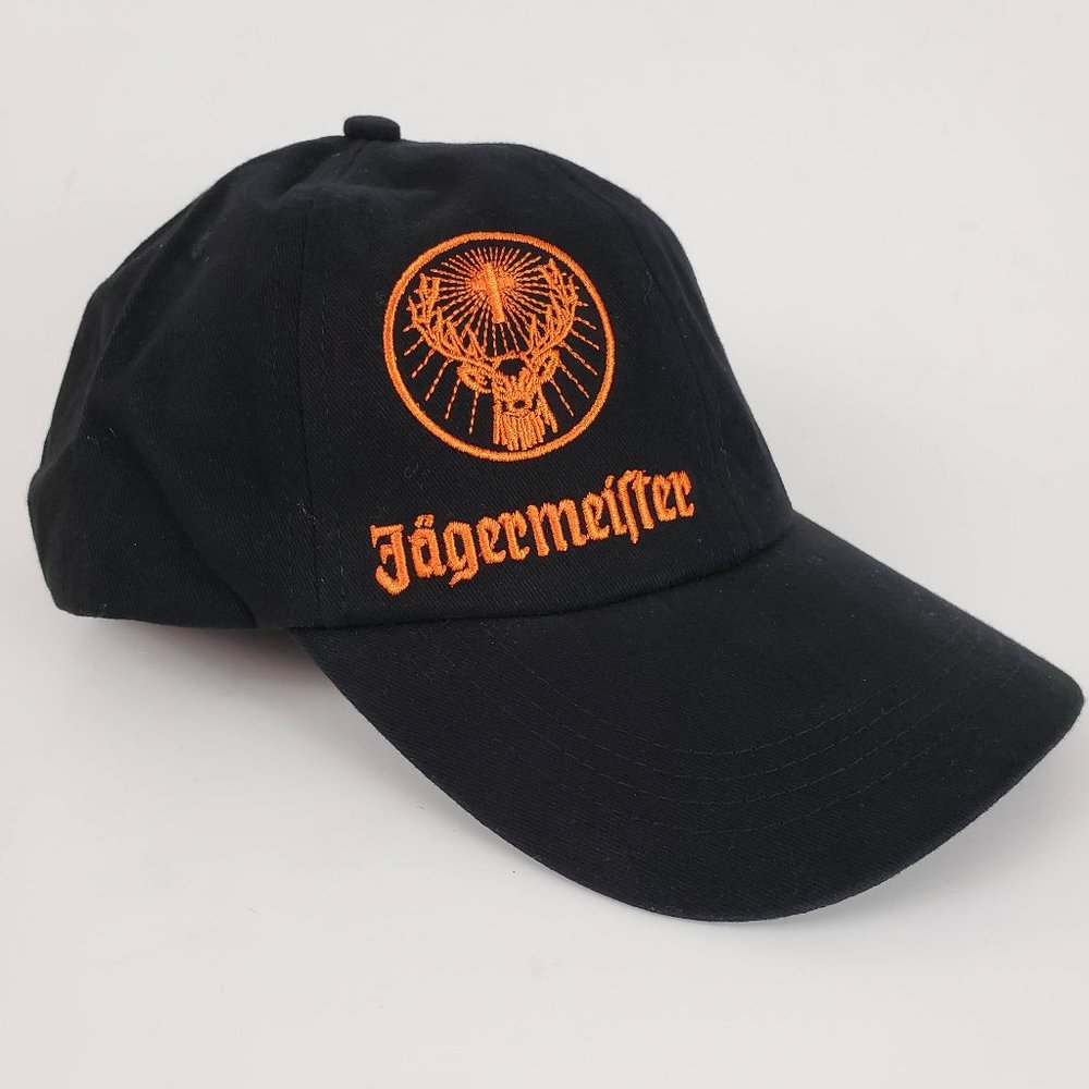 Jagermeister Strap Back Curved Bill Dad Hat